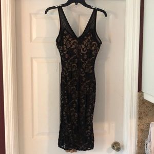 Black Mini Lace Dress